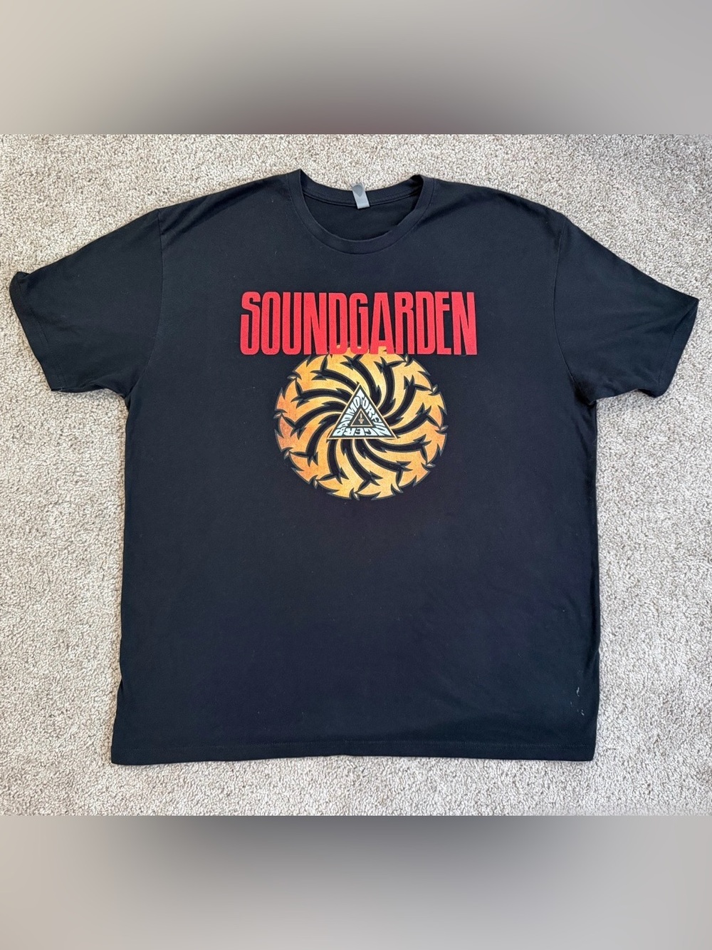 Y2K soundgarden band tee grunge